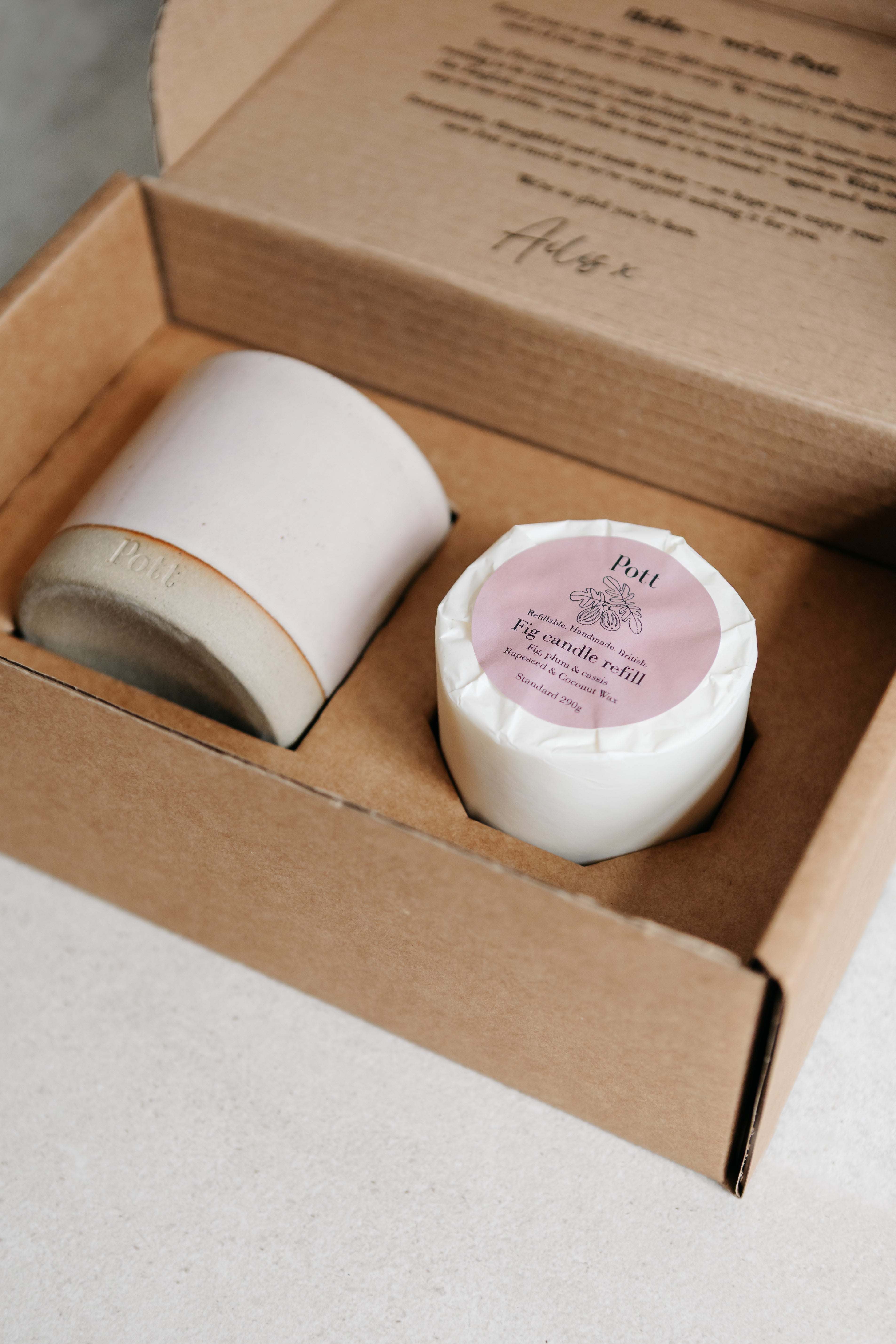 The Fig Scent in Standard Blush Pott