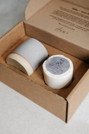 The Tonka Scent in Standard Heather Pott