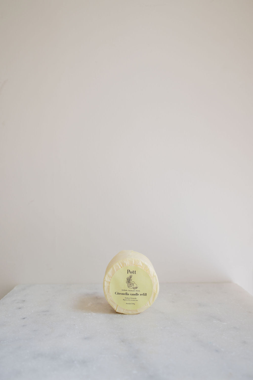 The Citronella Petite Candle