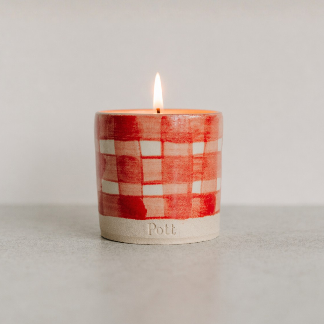Gingham Candle (Standard)