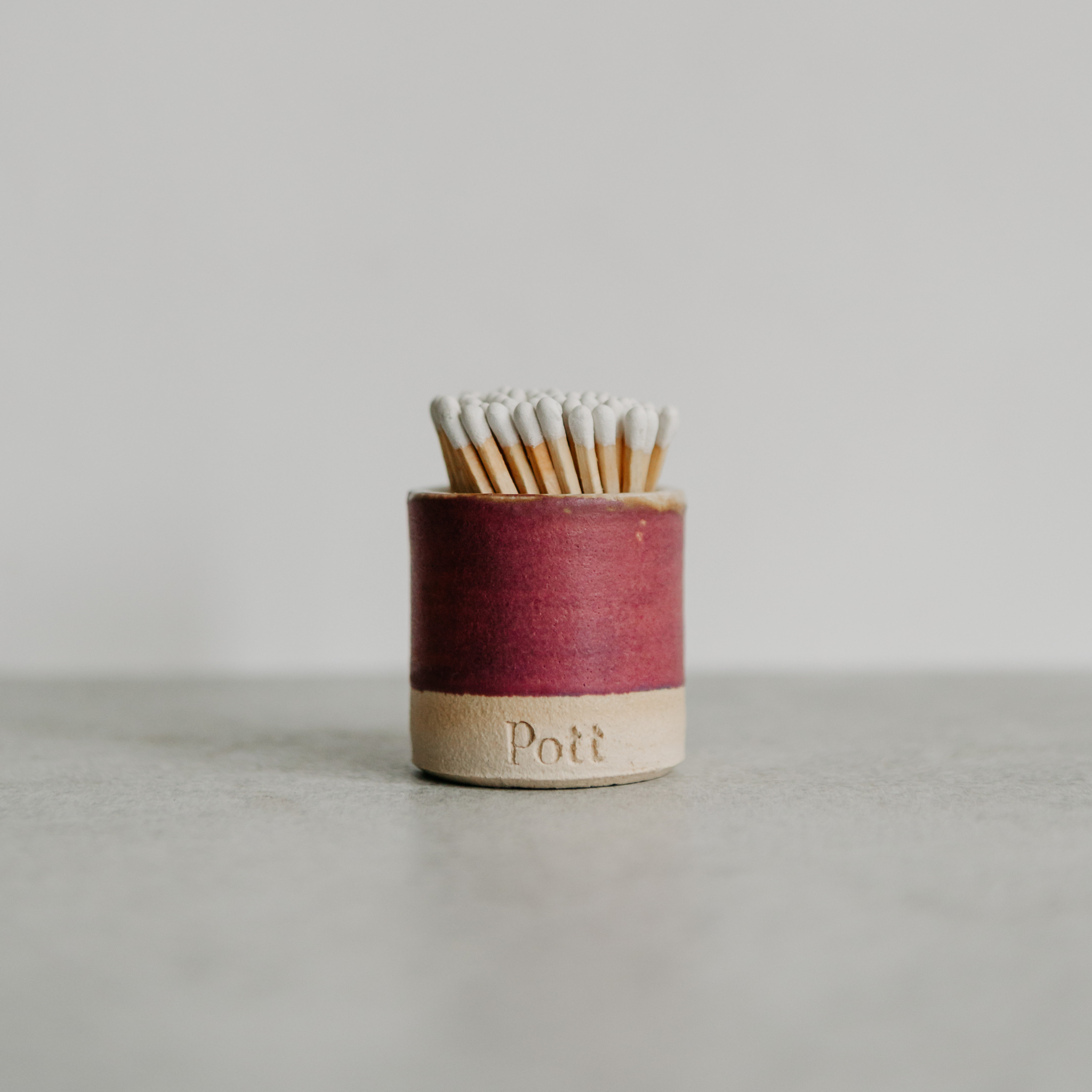 The Rhubarb MatchPott