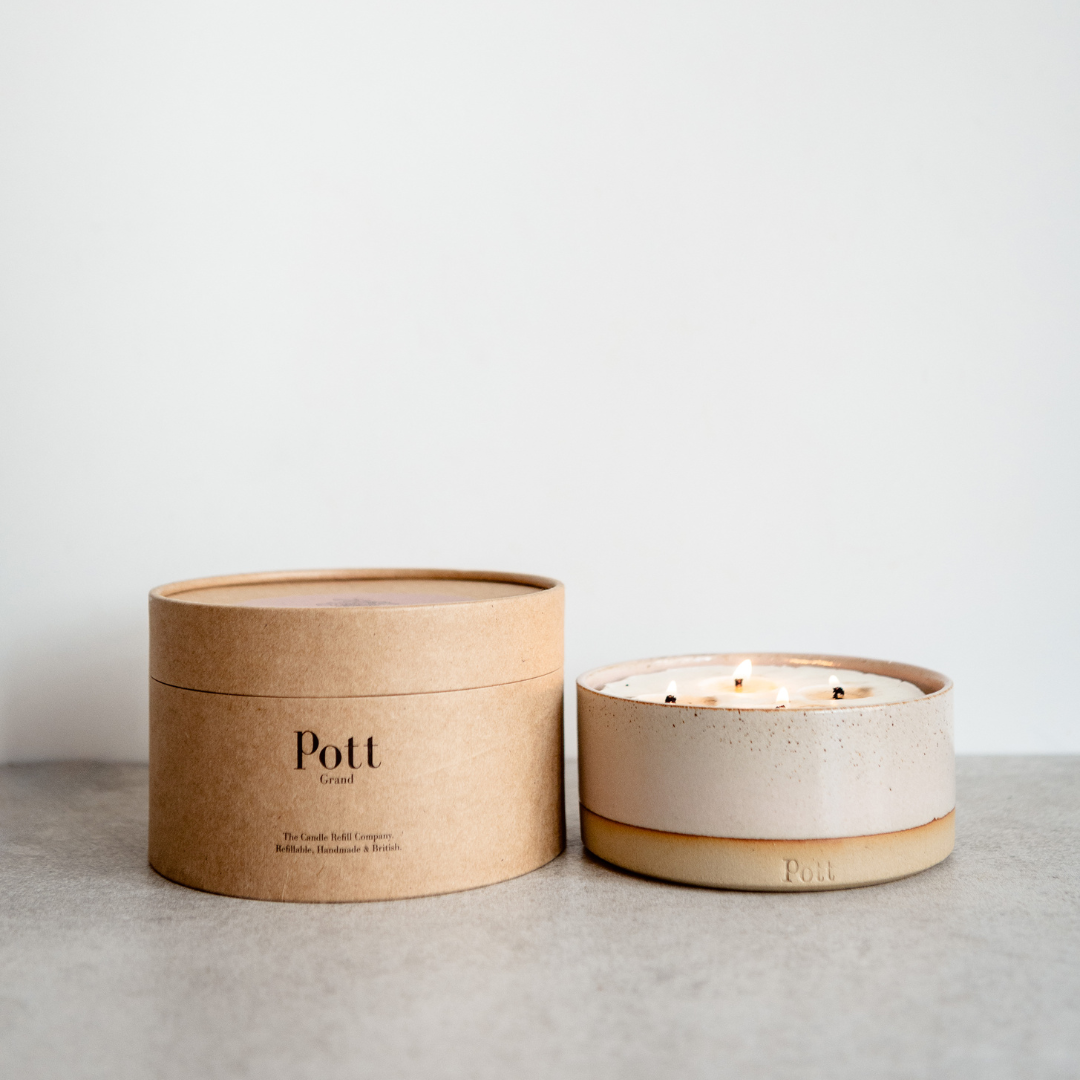 The Blush Grand Candle with Natural Scent