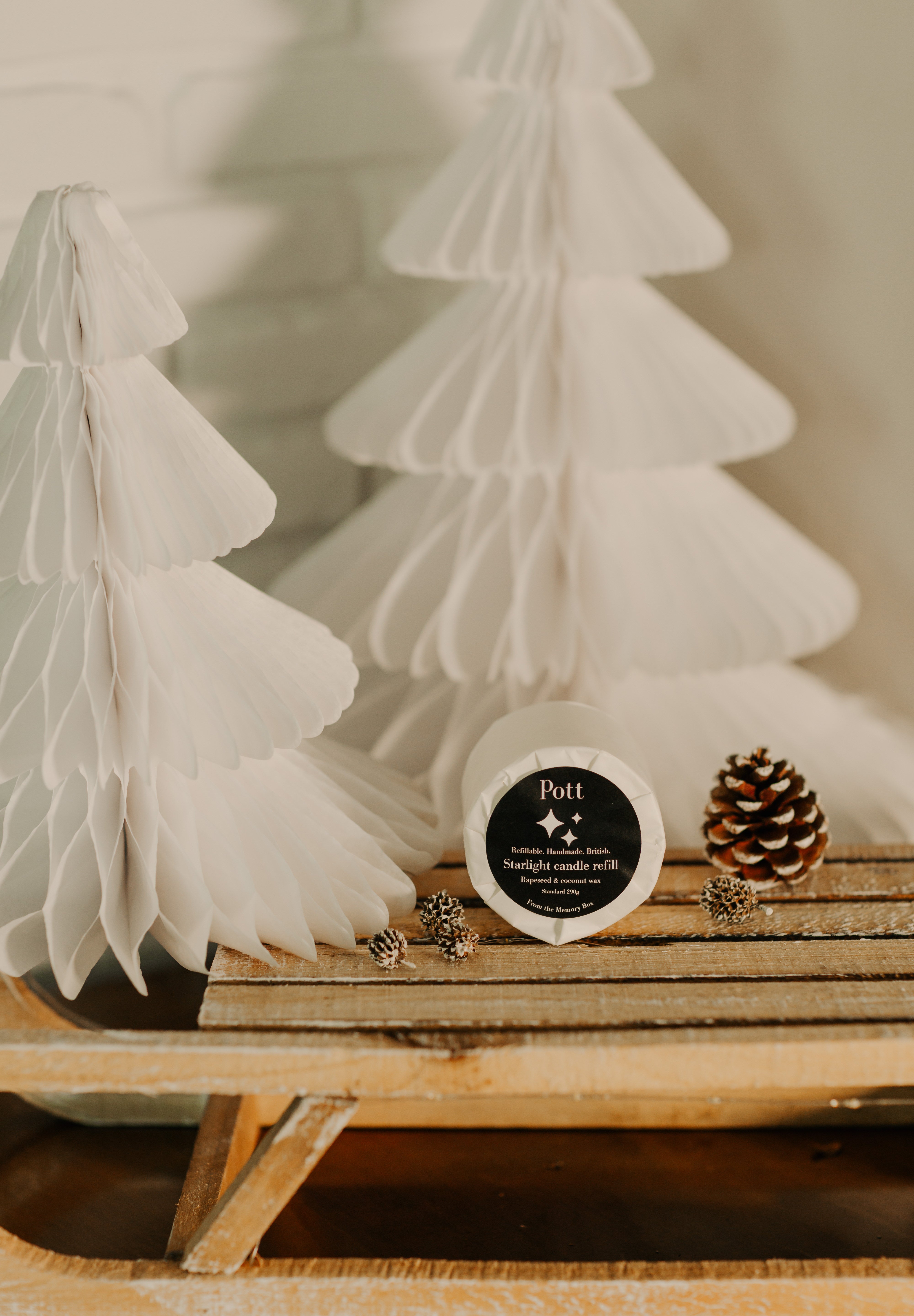 Set of three Christmas Refills