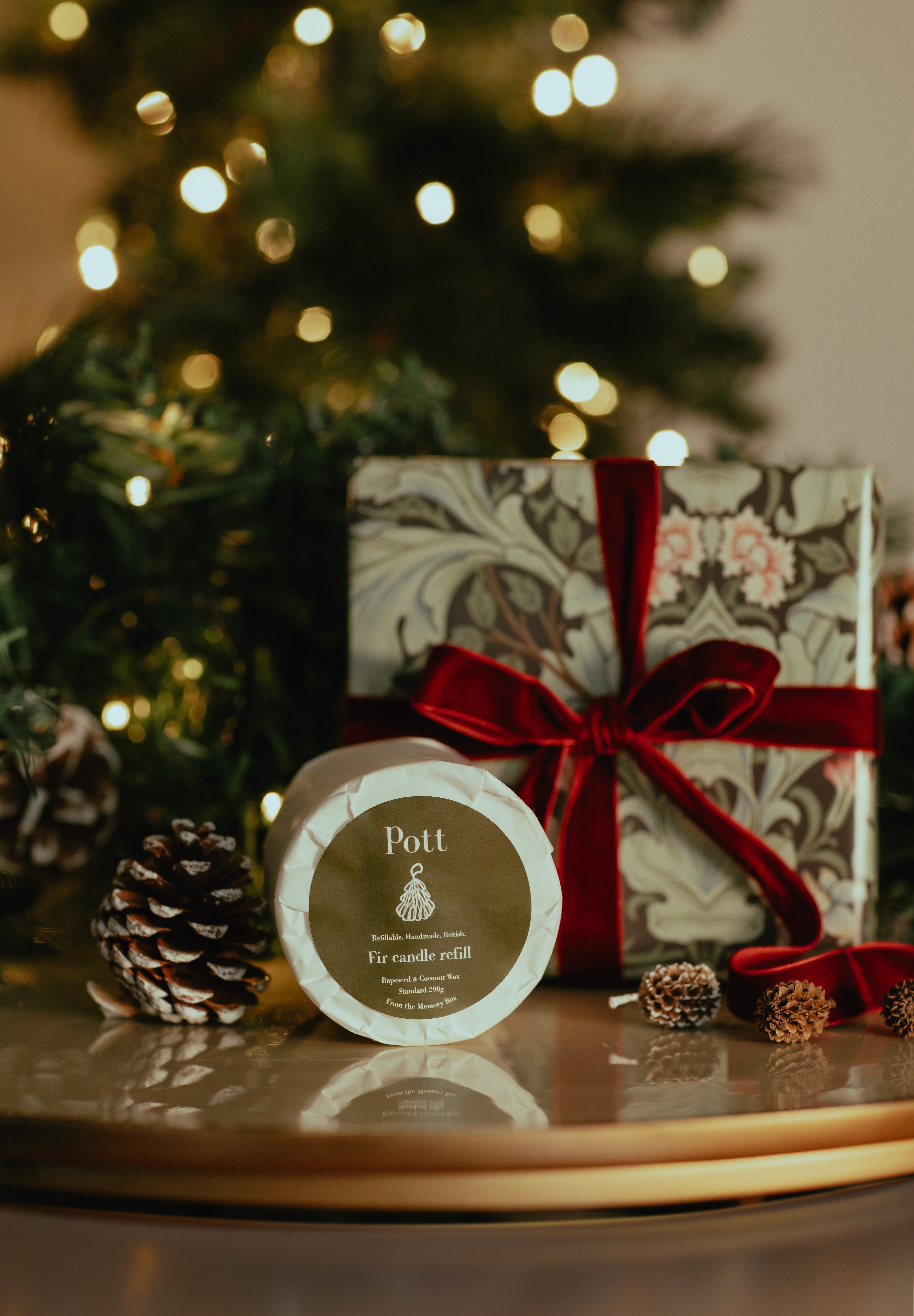 Set of three Christmas Refills