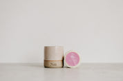Rhubarb Scent in Petite Blush Pott