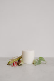 Rhubarb Scent in Petite Blush Pott