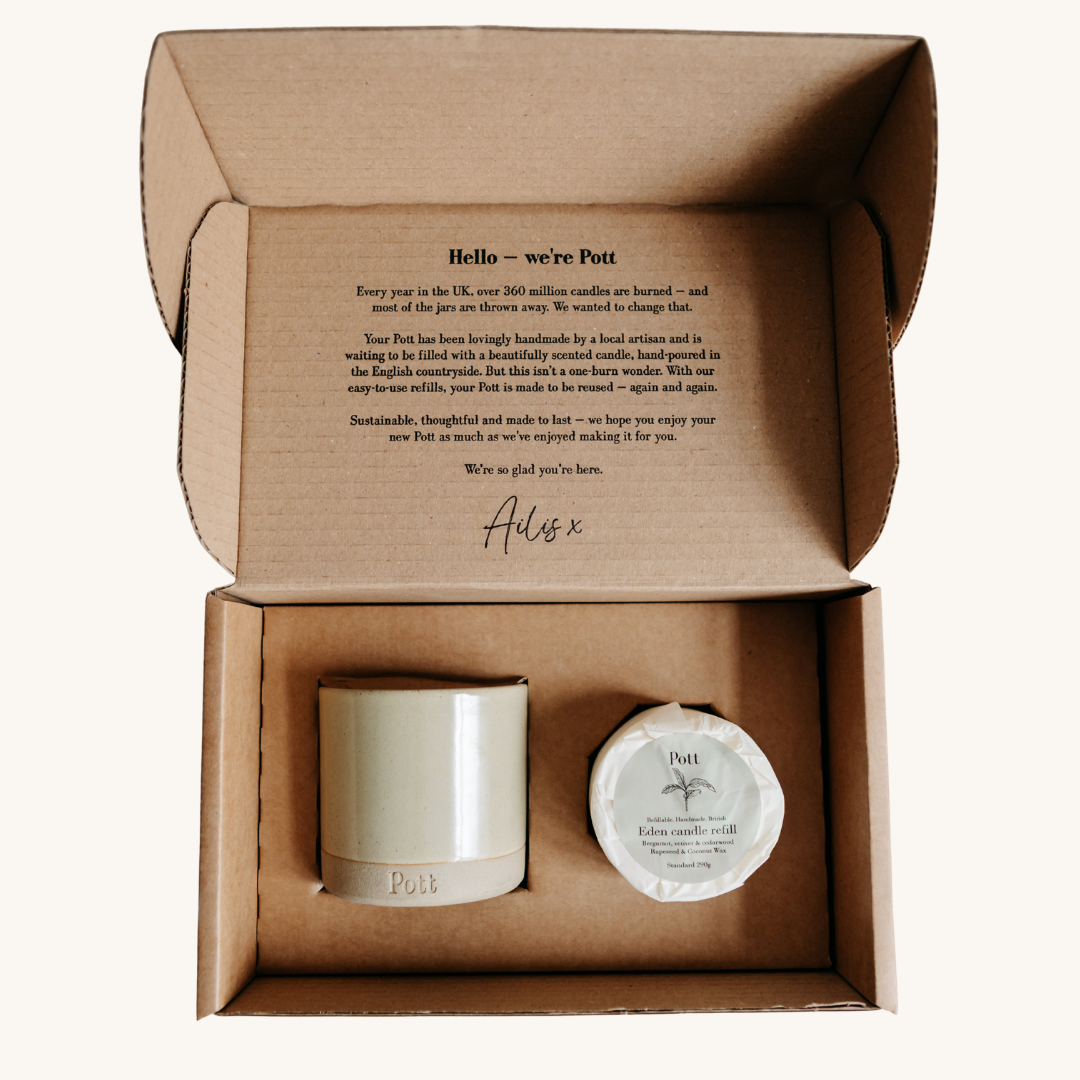 Eden Refillable Candle (Standard Size)