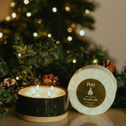 Holly with Fir Refillable Candle (Grand Size)