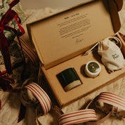 Holly with Fir Refillable Candle Starter Pack (Petite Size)