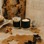 Holly with Noël Refillable Candle Starter Pack (Petite Size)