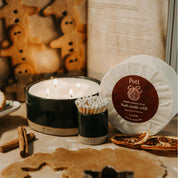 Holly with Noël Refillable Candle Starter Pack (Grand Size)