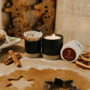 Holly with Noël Refillable Candle Starter Pack (Petite Size)