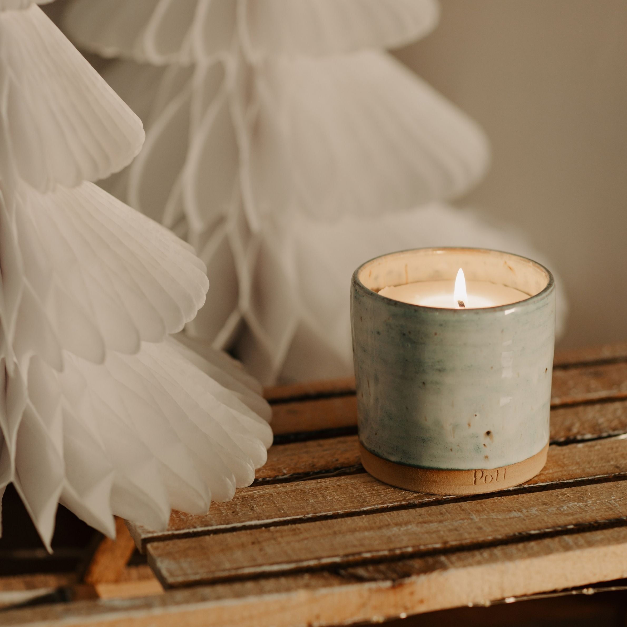Icicle with Starlight Refillable Candle (Standard Size)