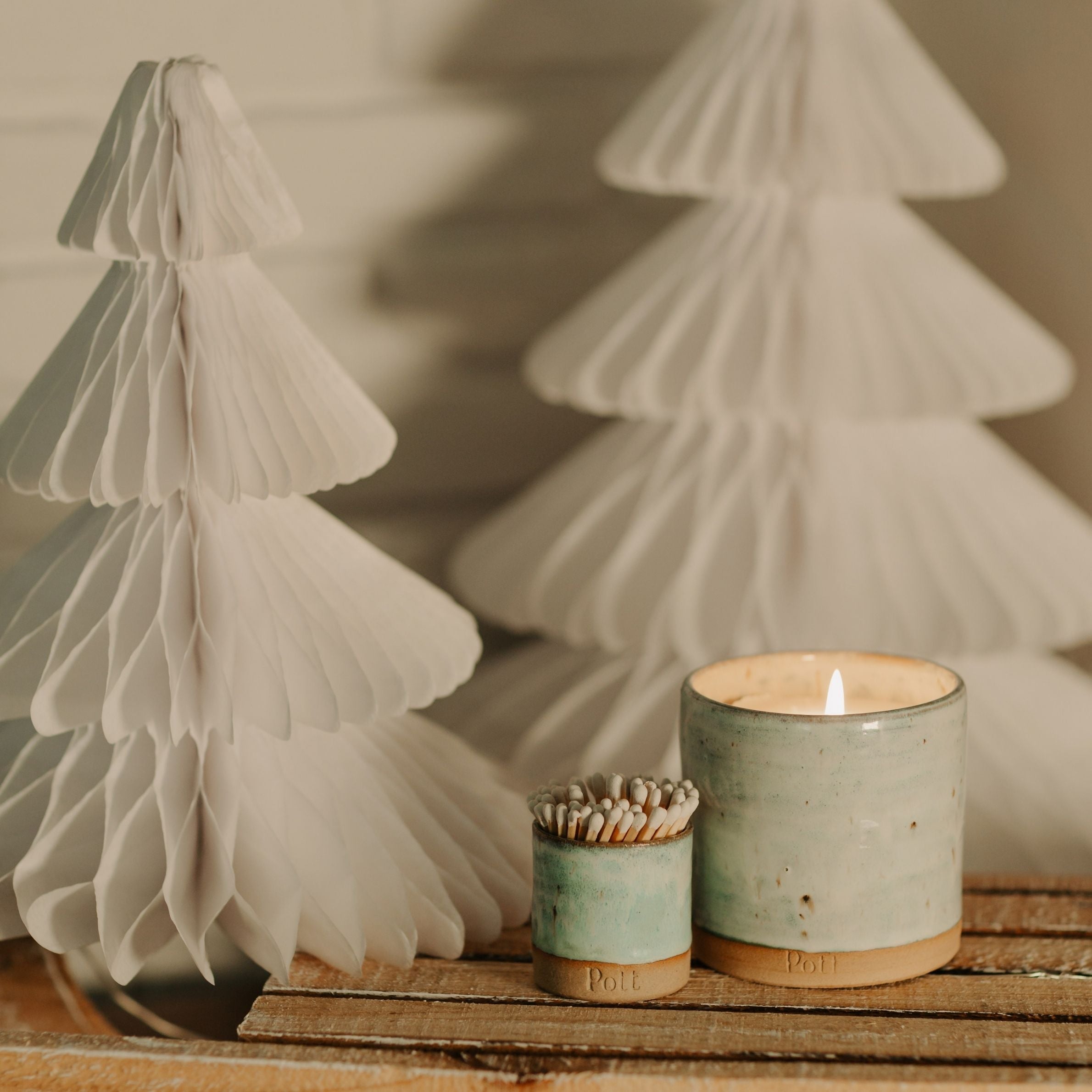 Icicle with Starlight Refillable Candle Starter Pack (Standard Size)
