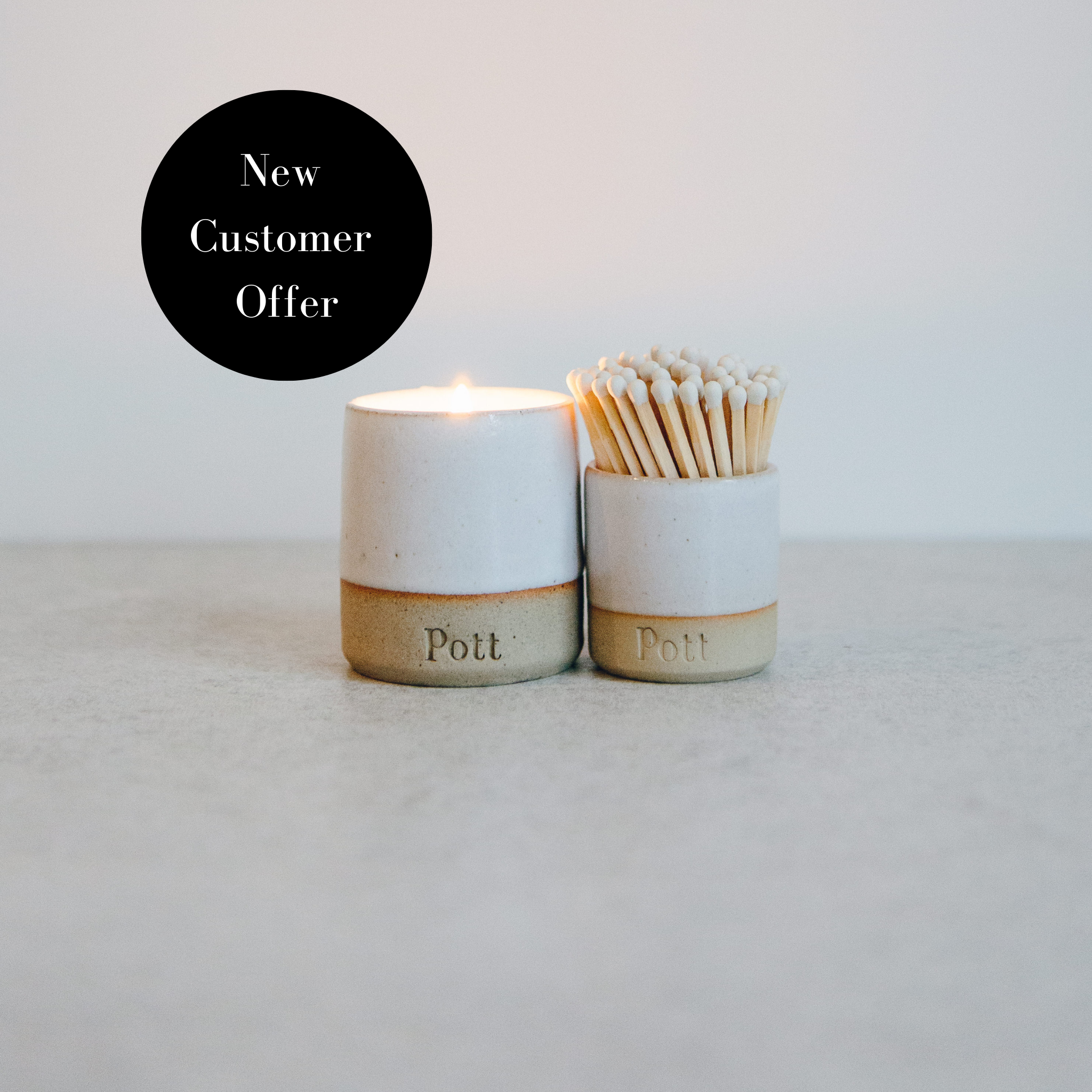 Petite Refillable Candle Starter Pack