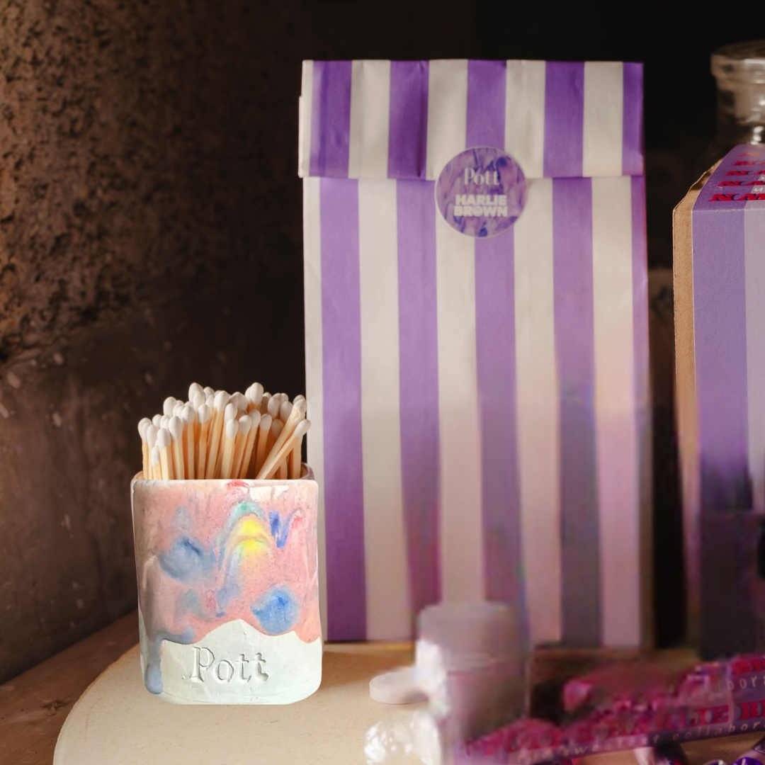 Harlie Brown - Melted Candy Matchpott