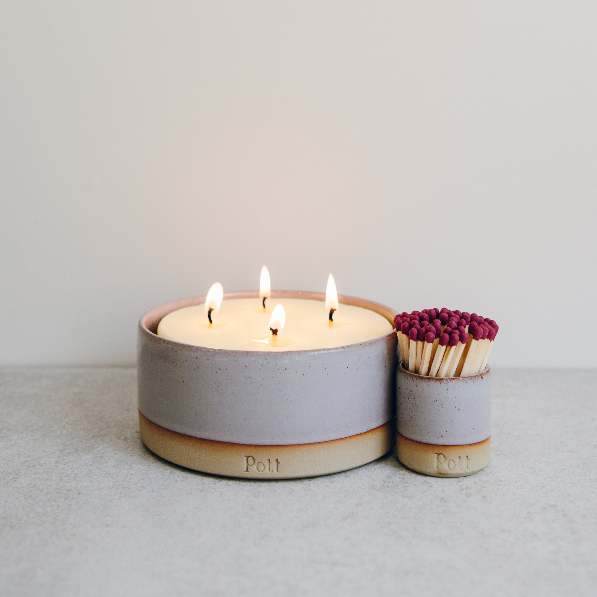 The Heather Grand Set (Grand Candle + MatchPott)