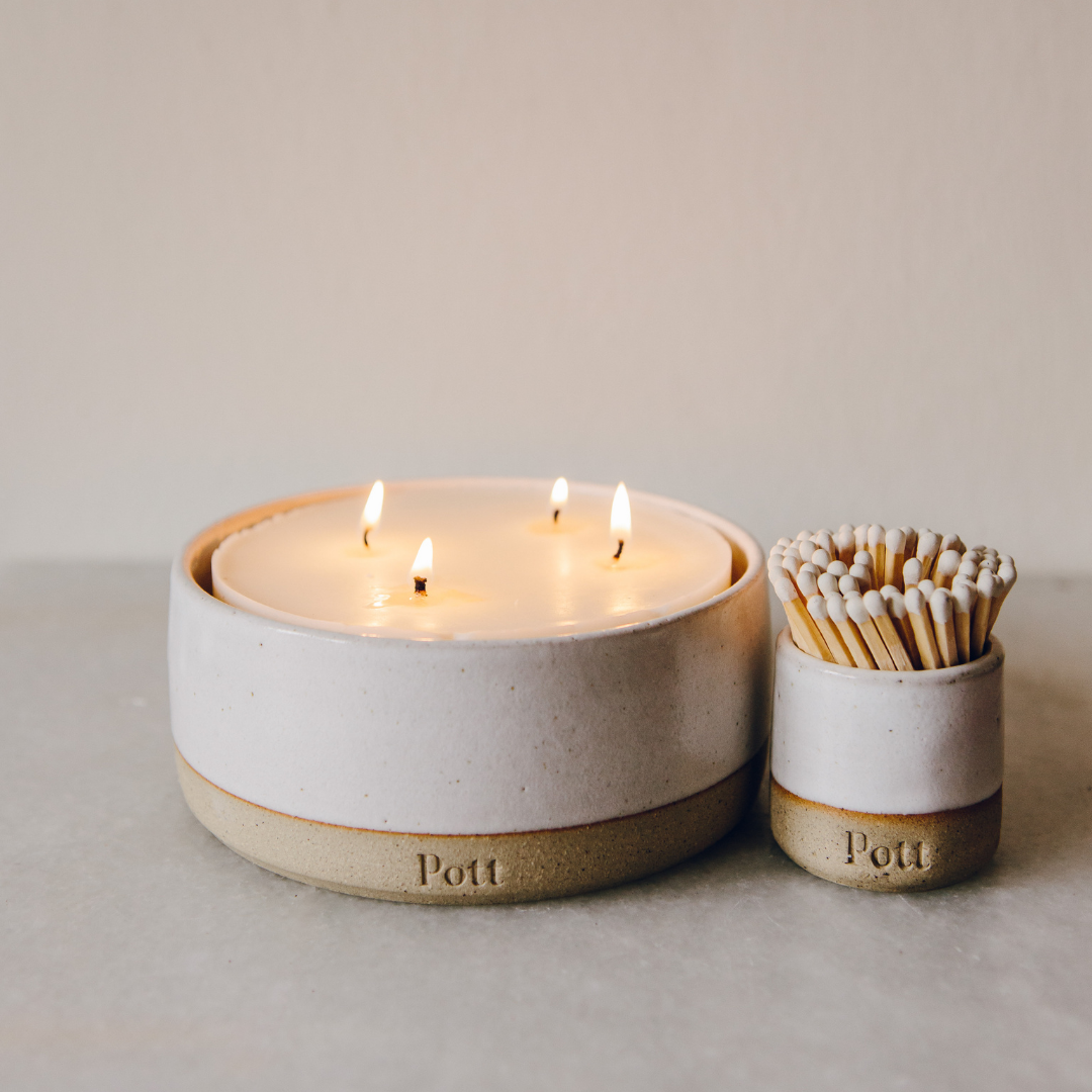 Orangery Refillable Candle Starter Pack (Grand Size)