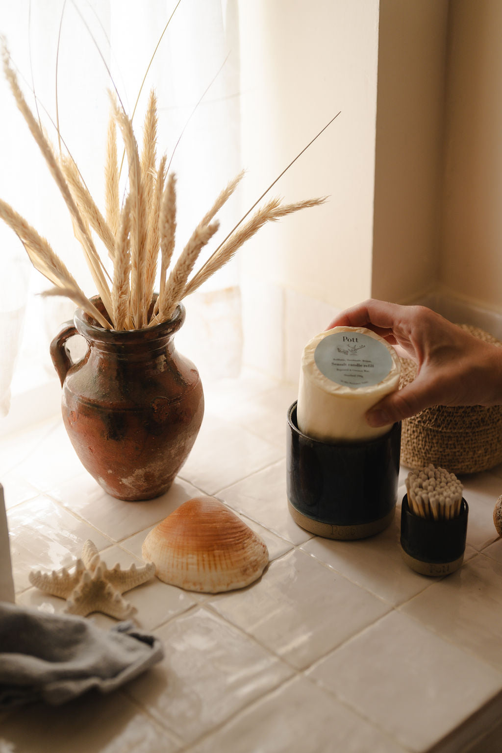 The Seasalt Scent in Standard Ocean Pott