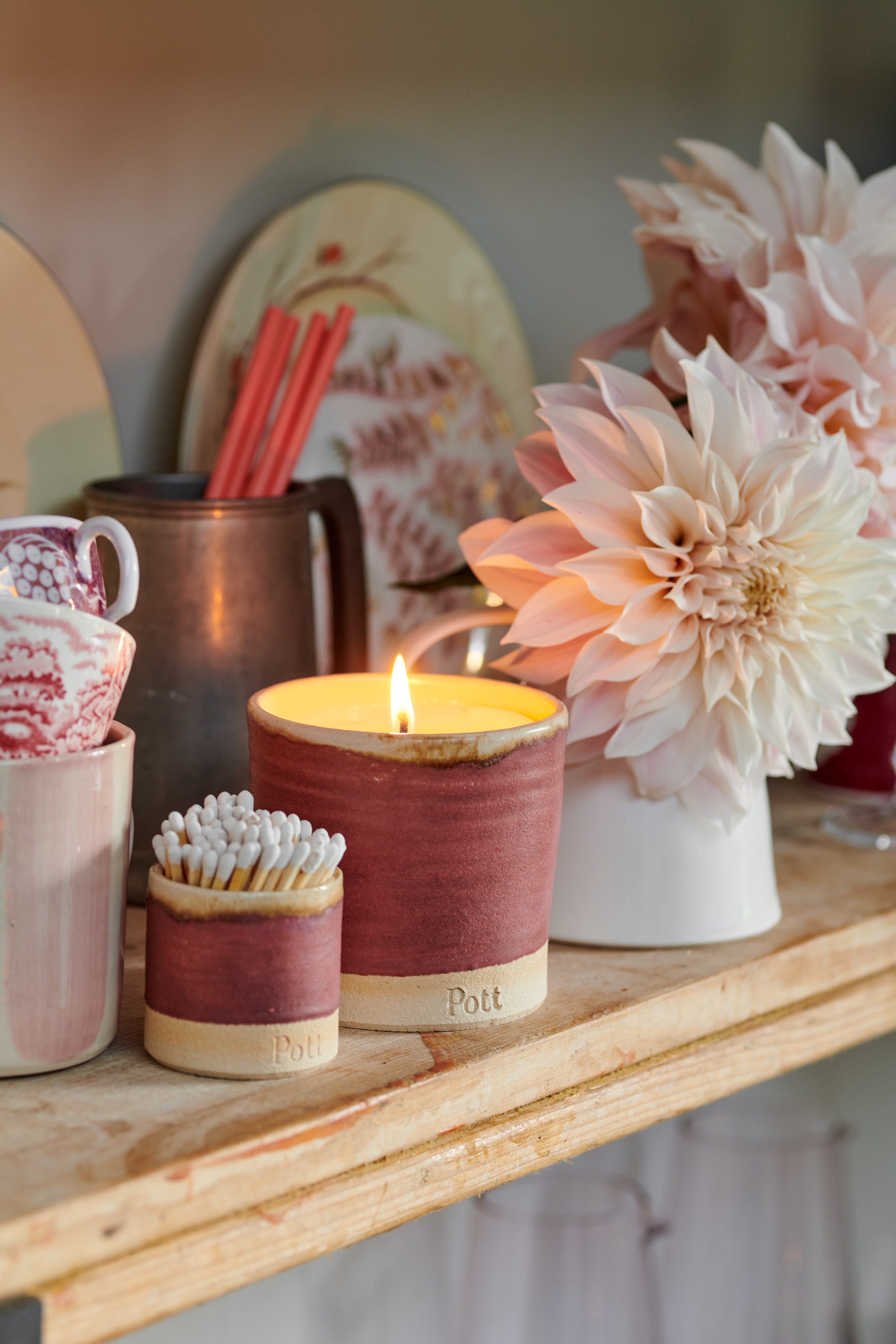 The Rhubarb MatchPott