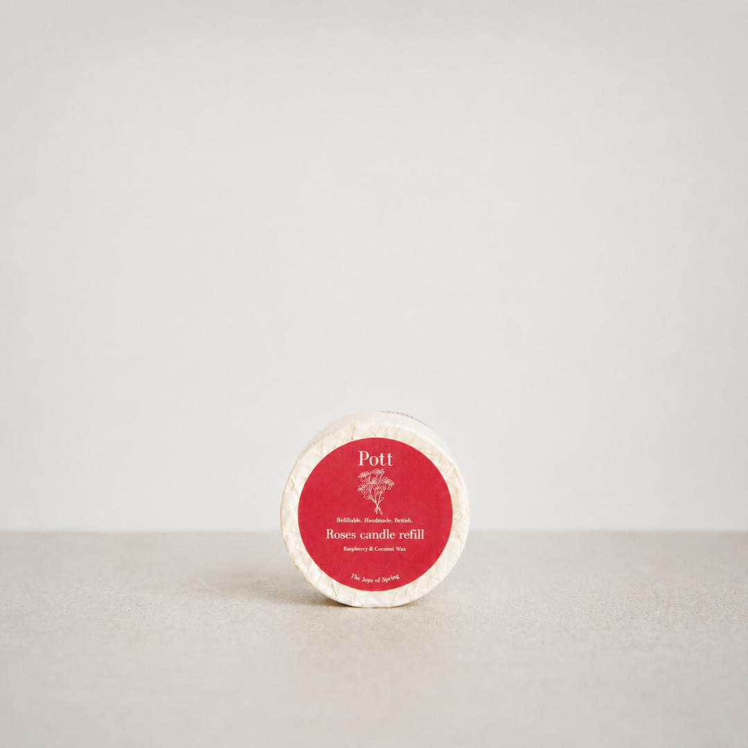 Roses Refillable Candle (Petite Size)