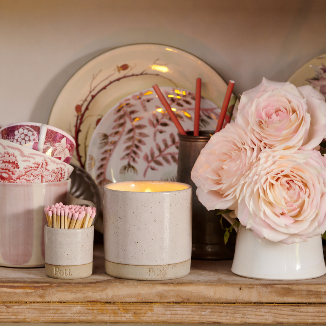 Roses Refillable Candle Starter Pack (Standard Size)