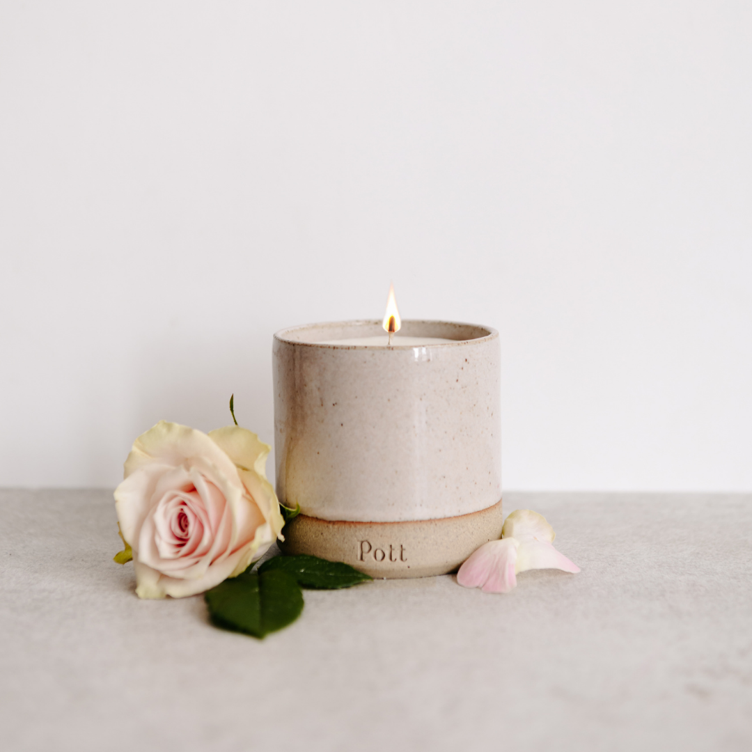 Roses Refillable Candle (Standard Size)
