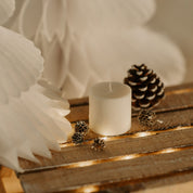 Icicle with Starlight Refillable Candle (Petite Size)