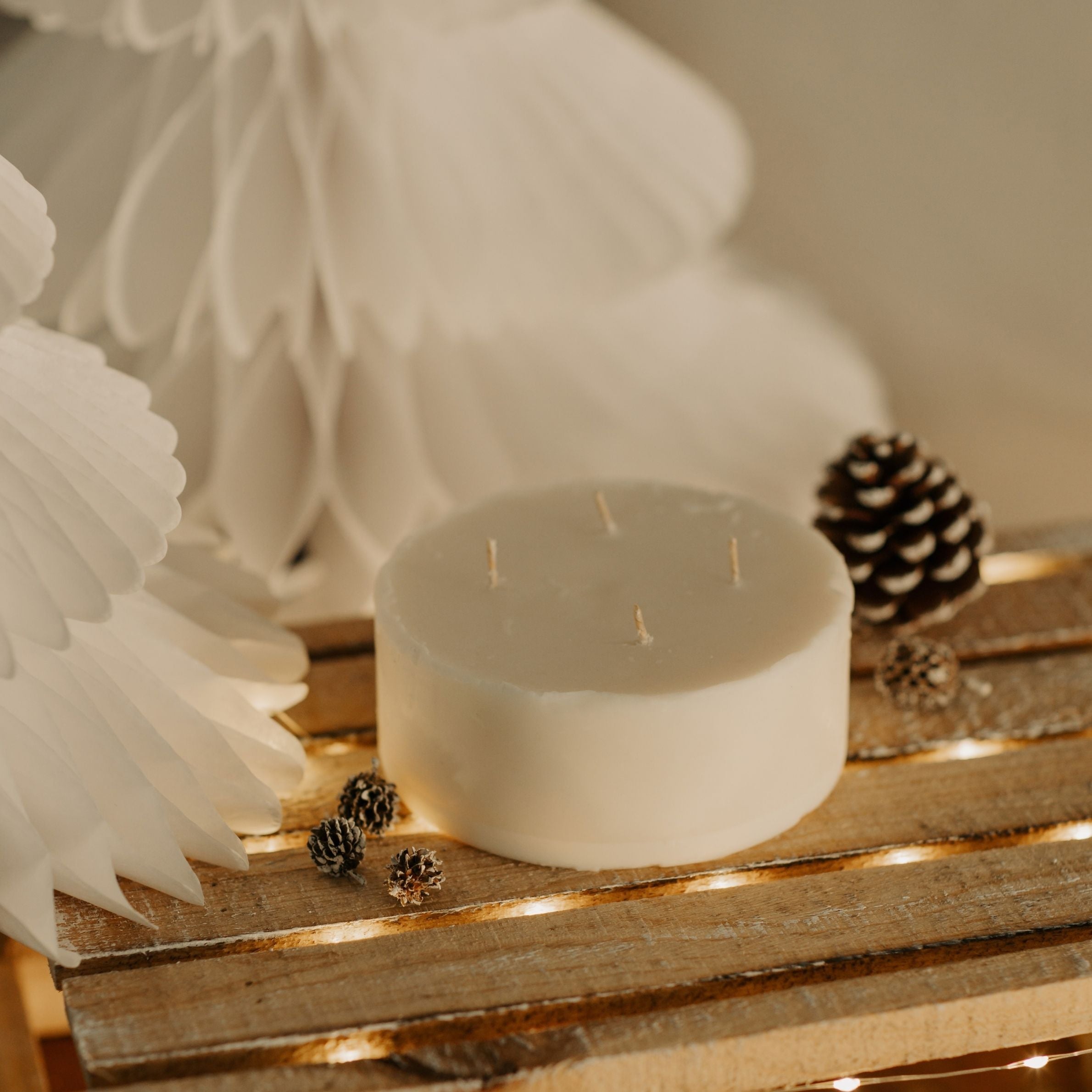 Icicle with Starlight Refillable Candle (Grand Size)
