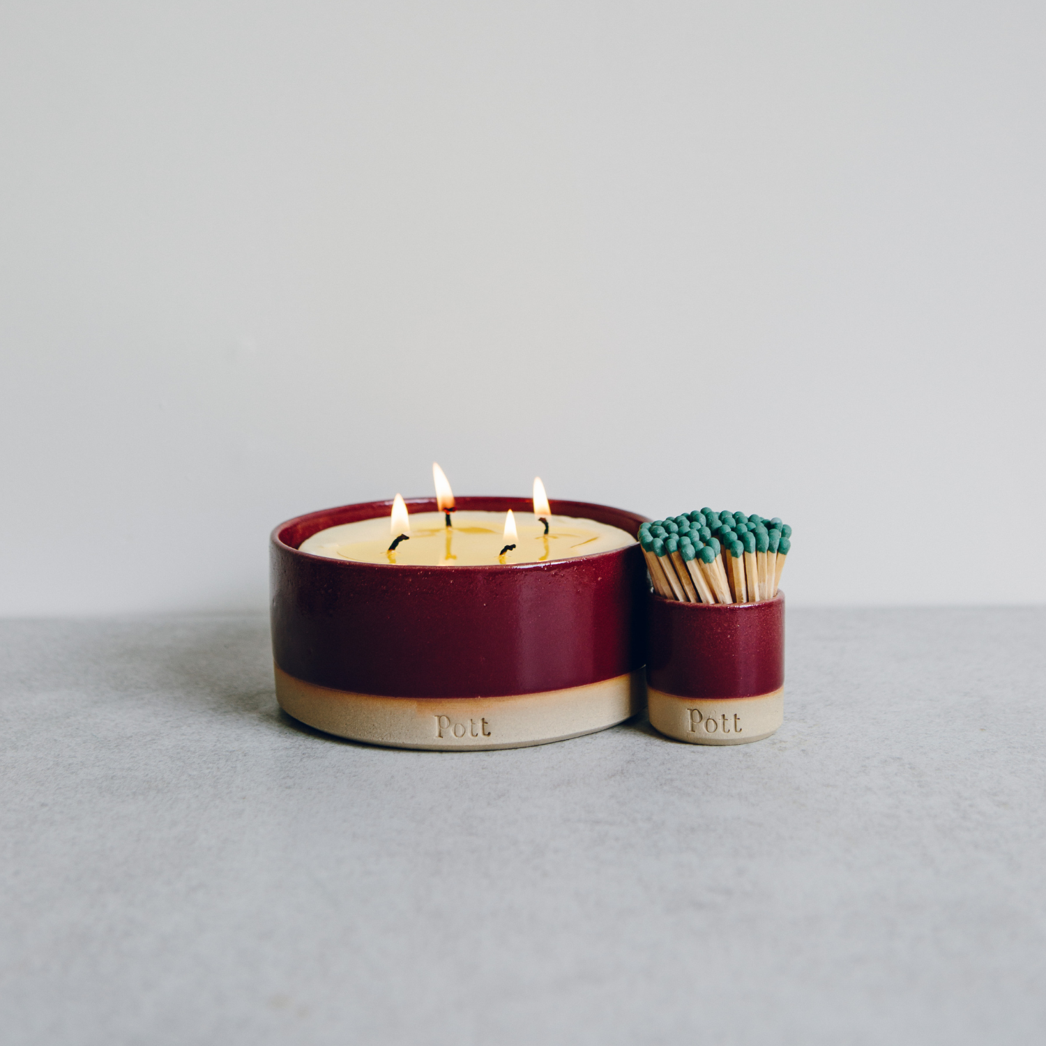 The Ruby Grand Set (Grand Pott & MatchPott)