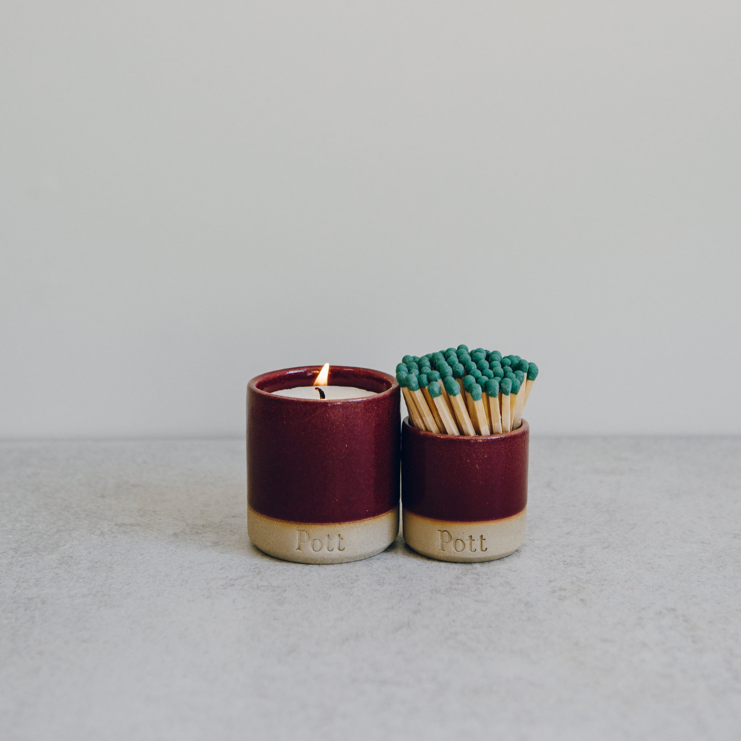 The Ruby Petite Set (Petite Pott & MatchPott)