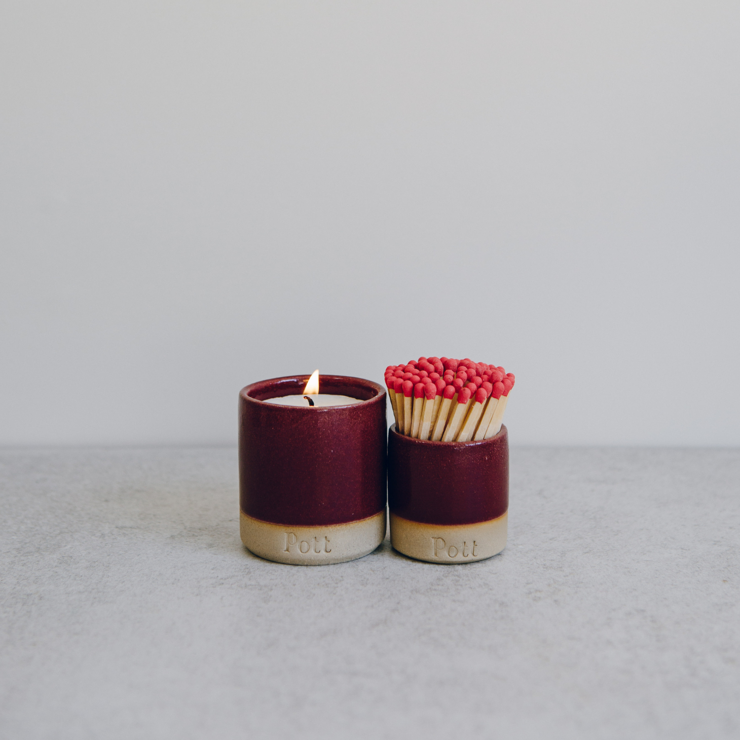 The Ruby Petite Set (Petite Pott & MatchPott)