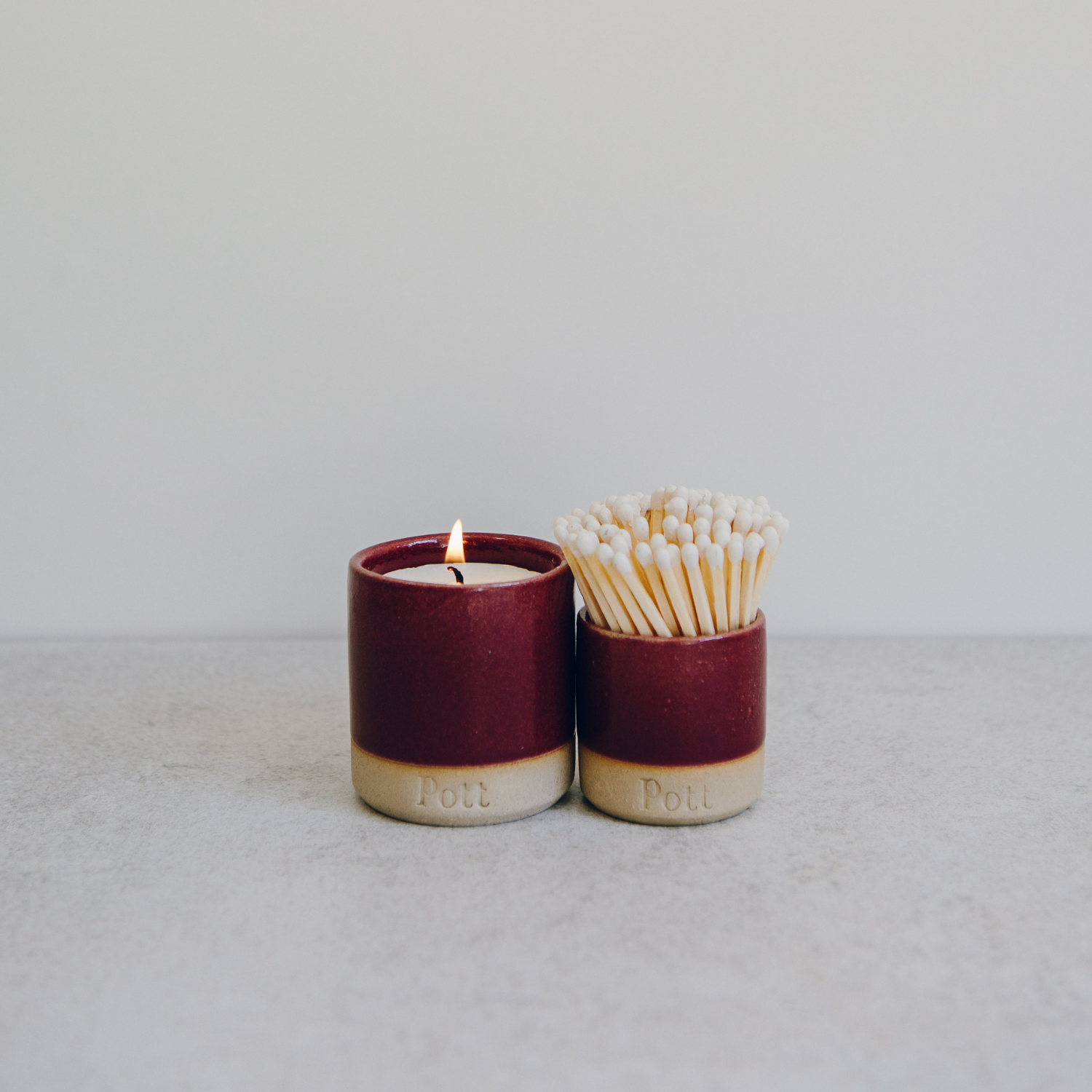 The Ruby Petite Set (Petite Pott & MatchPott)