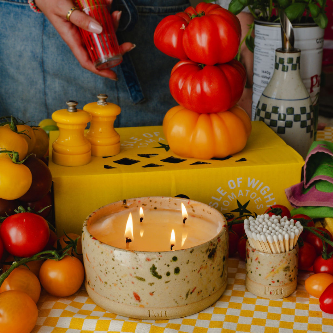 Tomato Vine Refillable Candle Starter Pack (Grand Size)