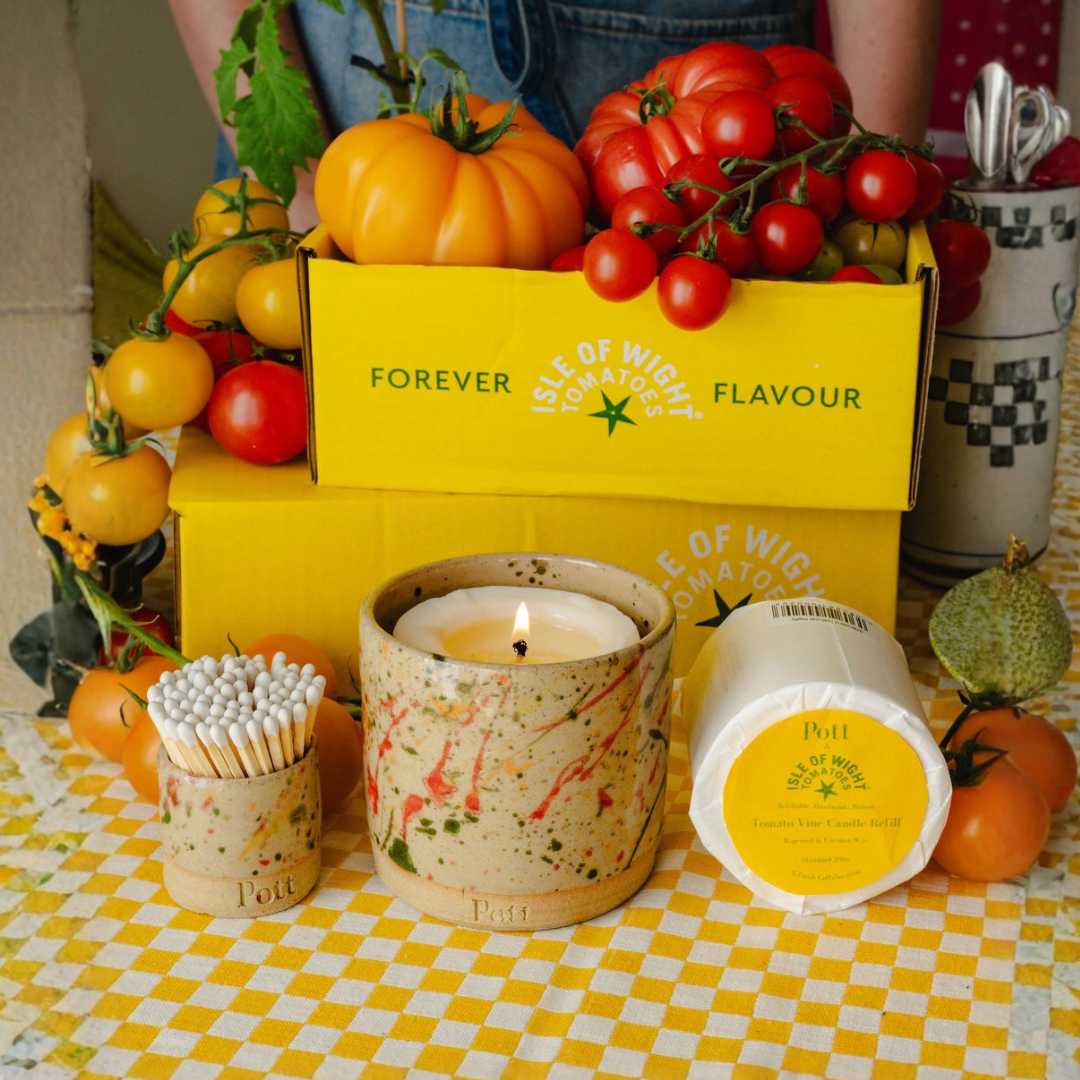 Tomato Vine Refillable Candle Starter Pack (Standard Size)