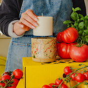 Tomato Vine Refillable Candle (Standard Size)