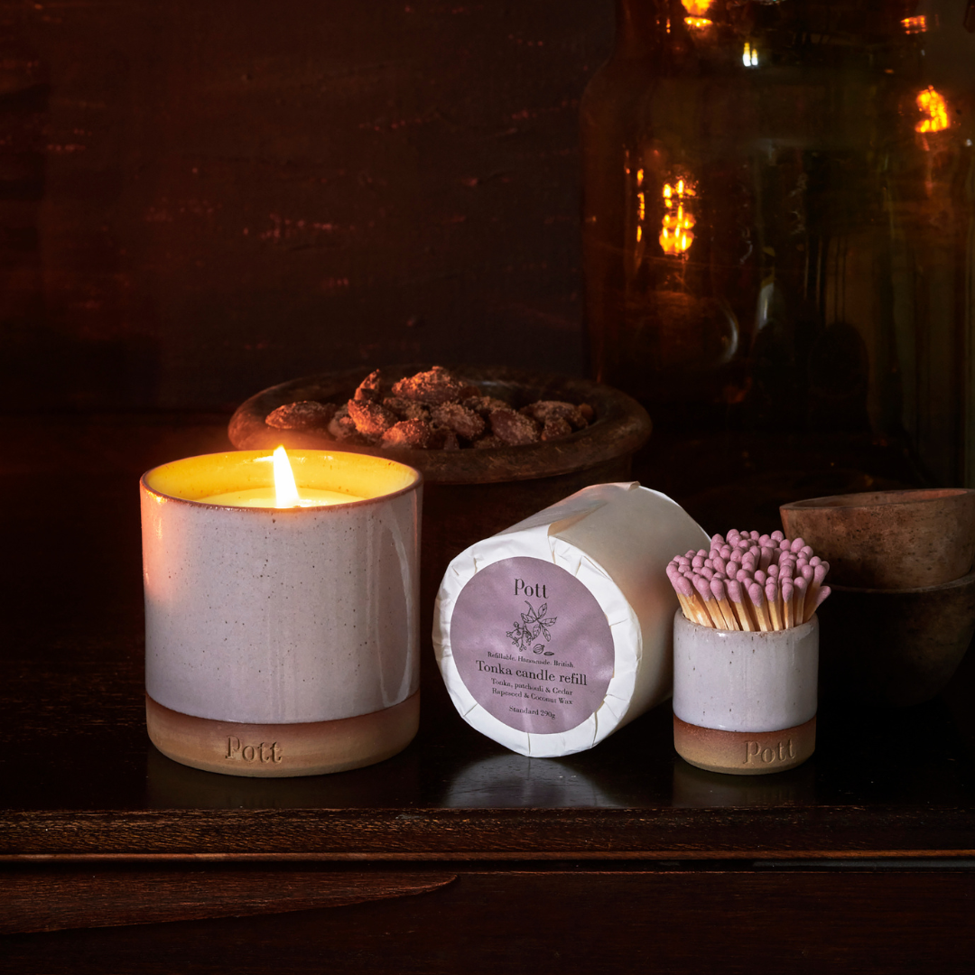 Tonka Refillable Candle Starter Pack (Standard Size)
