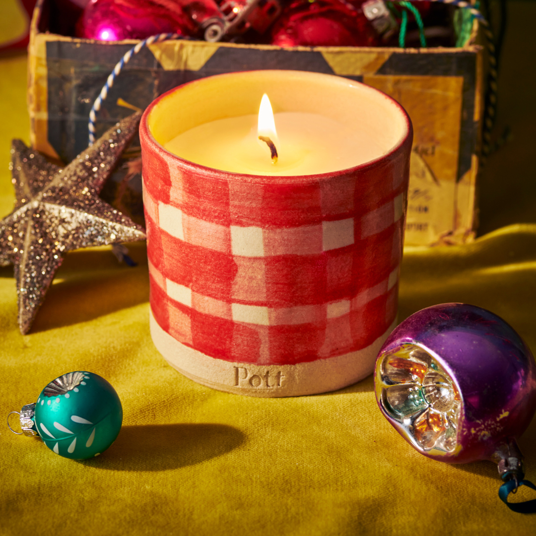 Gingham Standard Candle