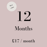 Standard Refill Subscription - 12 Months