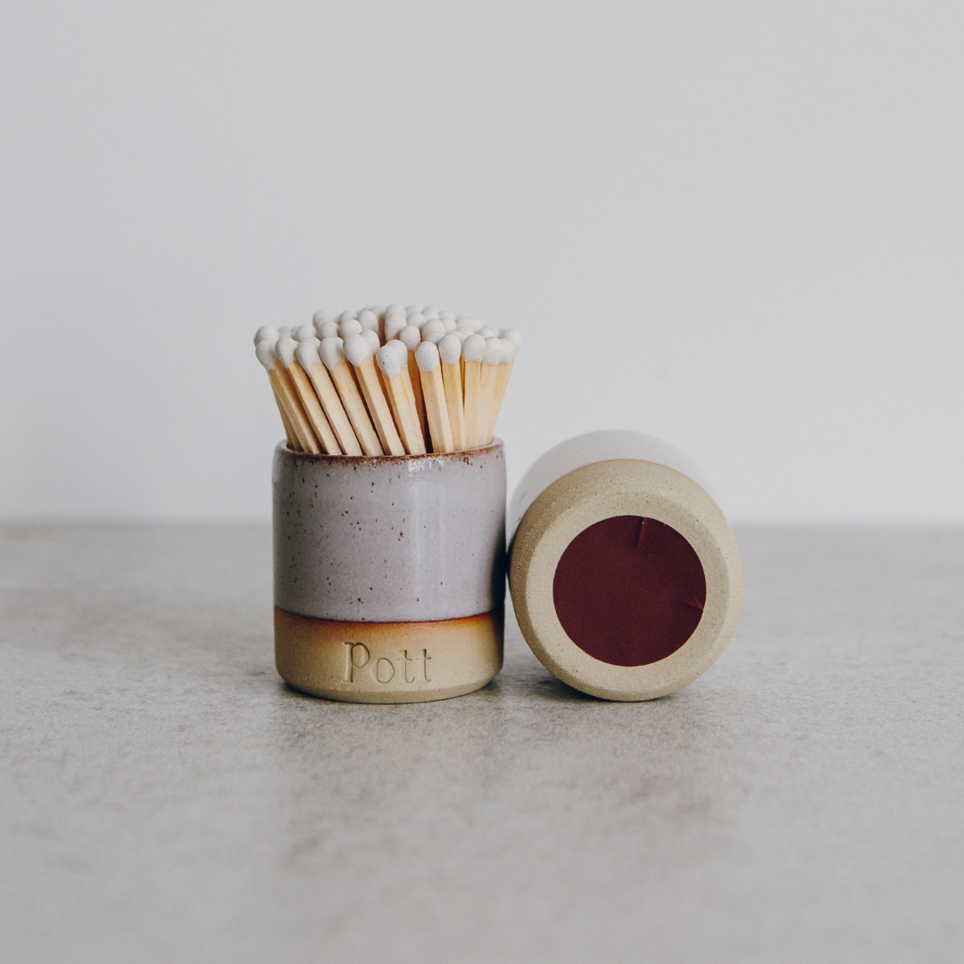 The Heather Petite Set (Petite Candle + MatchPott)