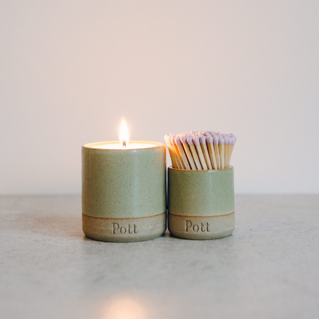 The Sage Petite Set (Petite Candle + MatchPott)