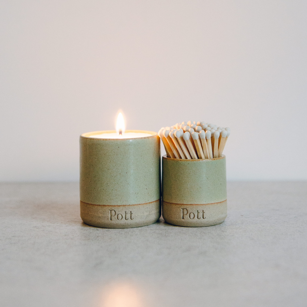 The Sage Petite Set (Petite Candle + MatchPott)