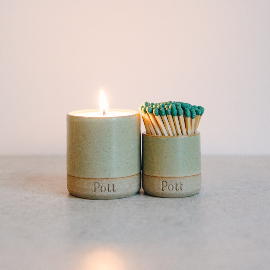 The Sage Petite Set (Petite Candle + MatchPott)